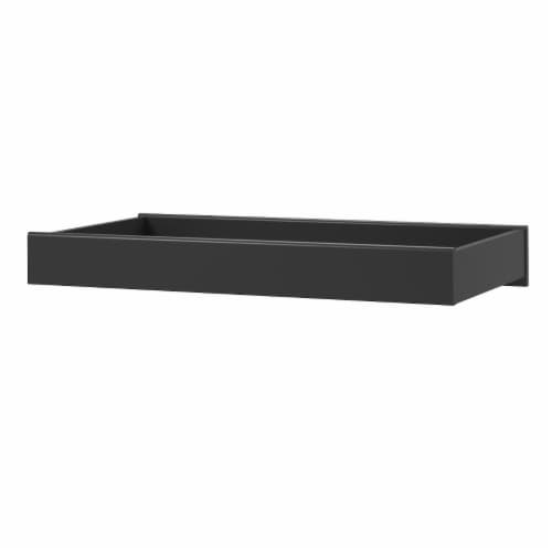 Little Seeds Monarch Hill Hawken Changing Table Topper for Nursery Dresser, Black Perspective: right