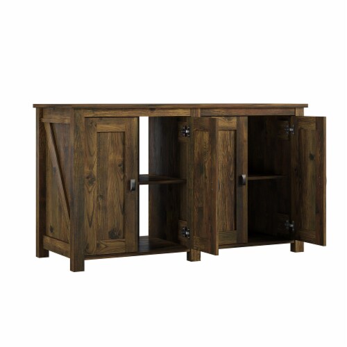 Farmington 55 Gallon Aquarium Stand, Rustic Perspective: right