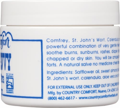 Country Comfort Herbal Savvy Comfrey Aloe Vera Perspective: right
