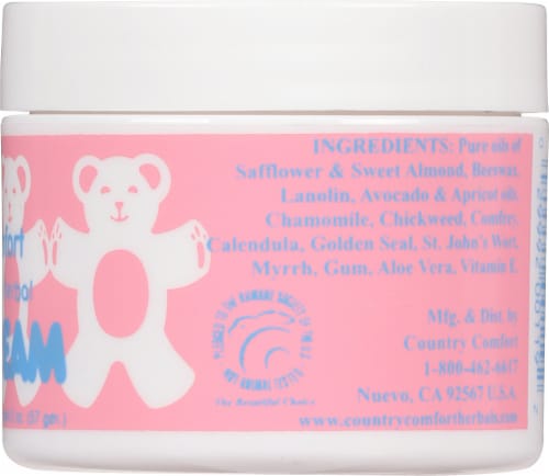 Country Comfort Pure & Natural Herbal Baby Cream Perspective: right
