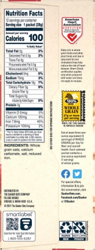 Quaker® Instant Oatmeal Perspective: right