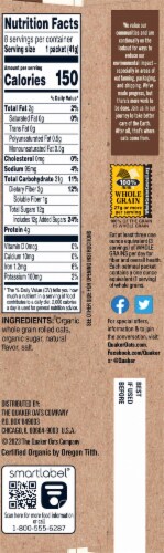 Quaker Select Starts Maple and Brown Sugar Organic Instant Oatmeal