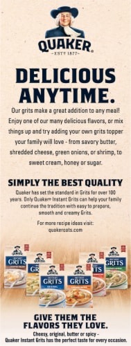 Quaker® Instant Grits Variety Pack Breakfast Perspective: right
