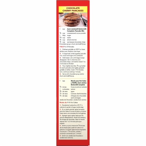 Aunt Jemima Buttermilk Complete Pancake & Waffle Mix Perspective: right