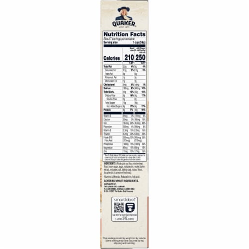 Quaker® Golden Maple Oatmeal Squares Perspective: right