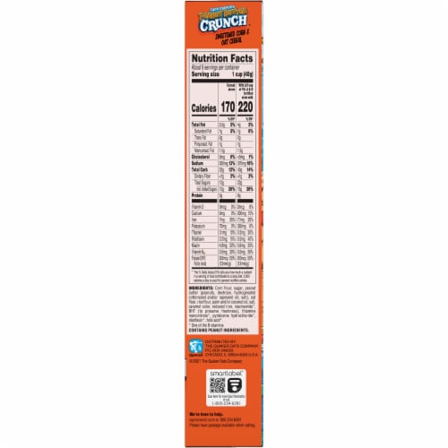 Cap'N Crunch Peanut Butter Crunch® Cereal Perspective: right