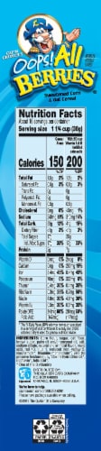 Cap'N Crunch Oops All Berries Cap'n Crunch Breakfast Cereal Perspective: right