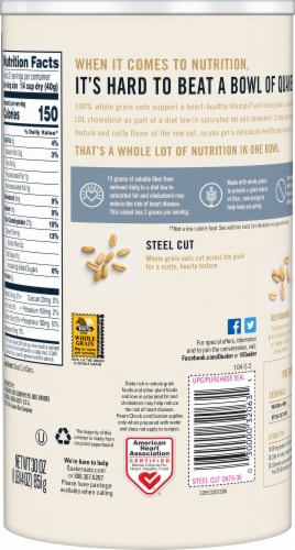 Quaker™ Steel Cut Oats Perspective: right