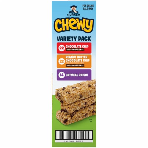 Quaker Chewy Granola Bars Variety Pack Perspective: right