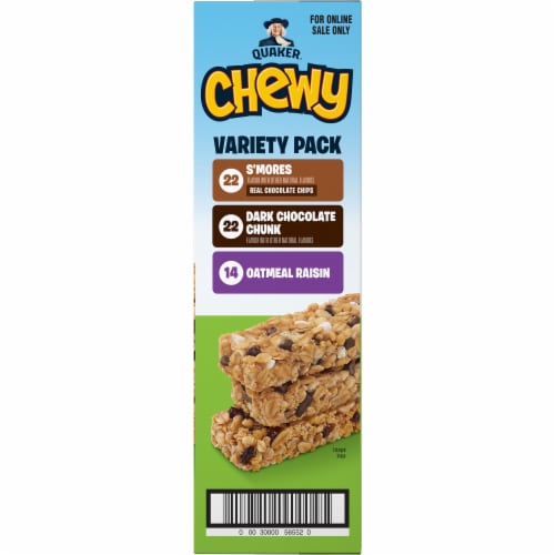 Quaker® Chewy Granola Bars Variety Pack Perspective: right