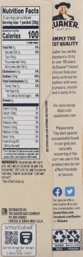 Quaker® 2 Minute Quick Instant Grits Perspective: right