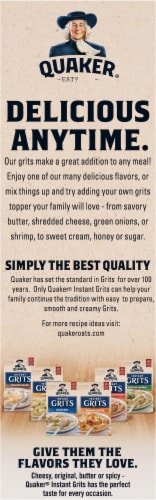 Quaker® 2 Minute Quick Instant Grits Variety Pack Perspective: right