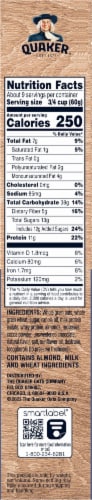 Quaker® Oats Chocolate & Almonds Protein Granola Perspective: right