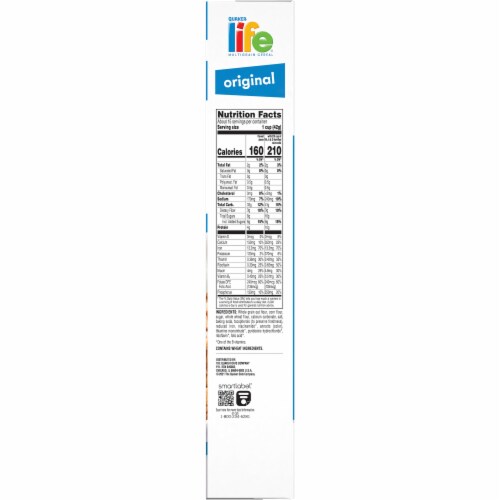 Quaker® Life® Original Multigrain Cereal Perspective: right