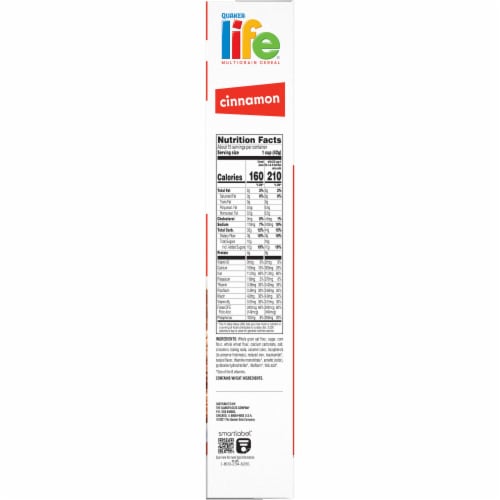 Quaker Life Multigrain Cereal Cinnamon Perspective: right