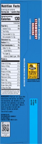 Quaker® Strawberry Banana Instant Oatmeal Perspective: right