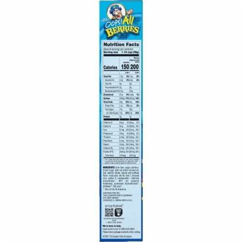 Cap'n Crunch's Oops All Berries® Cereal Perspective: right