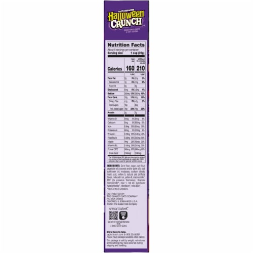 Cap'N Crunch Halloween Crunch Cereal Perspective: right