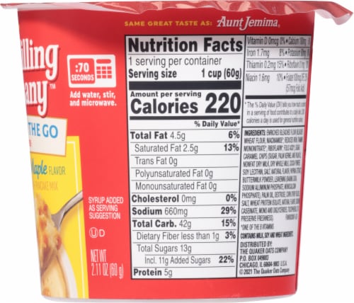 Pearl Milling Company™ Buttermilk & Maple Pancake On The Go Mix Perspective: right