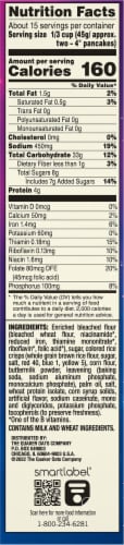 Cap'N Crunch's Berrytastic Pancake Mix Perspective: right