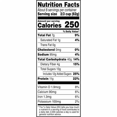 Quaker® Protein Maple & Brown Sugar Granola Perspective: right