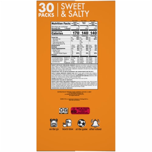Keebler® Cookies and Cheeze-Itz® Baked Snack Crackers Sweet & Salty Snack Variety Pack Perspective: right