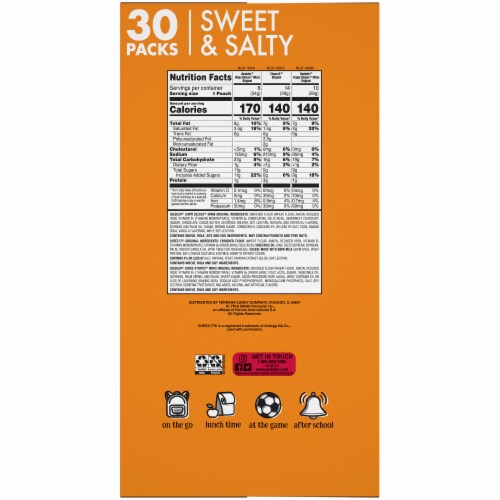 Keebler® Cookies and Cheeze-Itz® Baked Snack Crackers Sweet & Salty Snack Variety Pack Perspective: right
