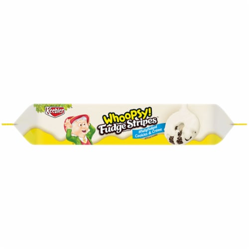 Keebler® Whoopsy! Fudge Stripes Cookies & Creme Cookies Perspective: right