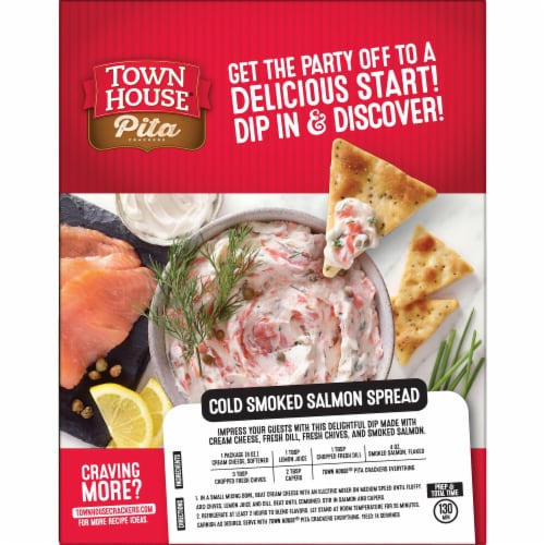 Town House Everything Pita Crackers Perspective: right