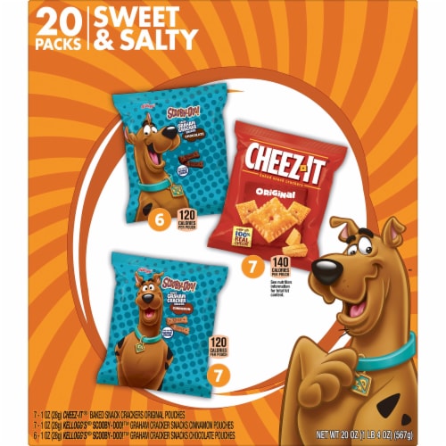 Kellogg's Sweet and Salty Variety Pack Perspective: right
