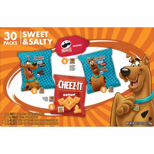 Kellogg's Variety Pack Sweet and Salty Perspective: right