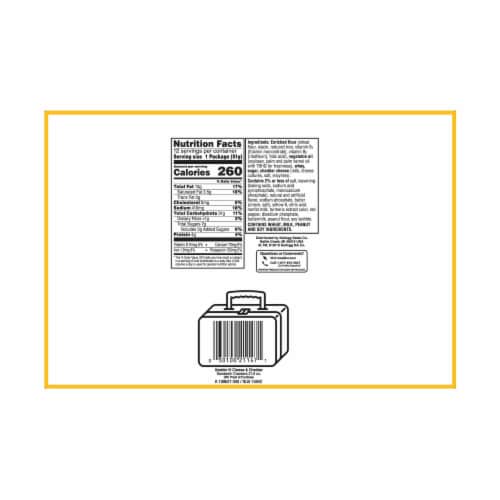 Keebler Sandwich Cheese and Cheddar Sandwich Crackers -- 144 per case Perspective: right