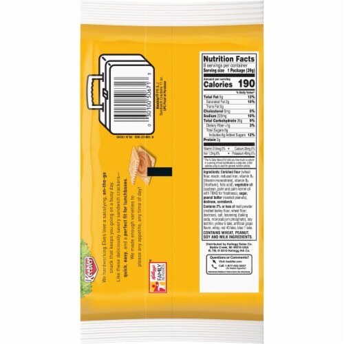 Keebler PB and J Sandwich Crackers Perspective: right