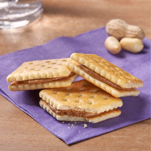 Keebler® Toast and Peanut Butter Sandwich Snack Crackers Perspective: right
