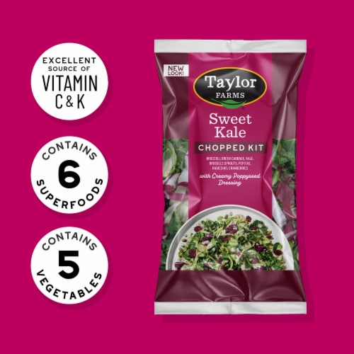 Taylor Farms® Sweet Kale Chopped Salad Kit Perspective: right