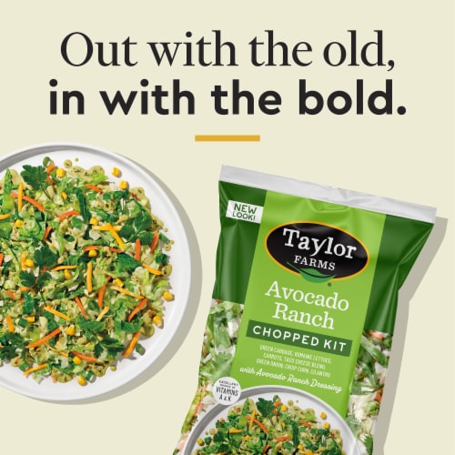 Taylor Farms® Avocado Ranch Chopped Salad Kit Bag, 12.8 oz - Fry's Food  Stores