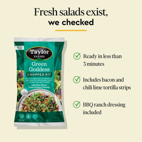 Taylor Farms® Green Goddess Chopped Salad Kit Perspective: right