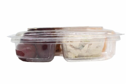 Taylor Farms® Cheddar Cheese & Chicken Salad Snack Tray Perspective: right