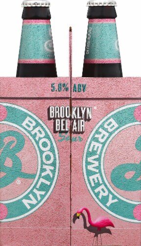 Brooklyn Brewery Brooklyn Bel Air Party Tartly Dry Hopped Sour Ale Perspective: right