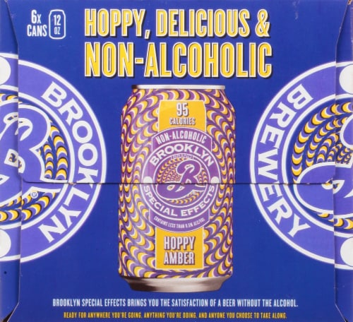 Brooklyn Brewery® Special Effects Non-Alcoholic Hoppy Brew Beer Perspective: right