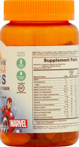 Sundown Kids Marvel Avengers Complete Multivitamin Gummies Perspective: right