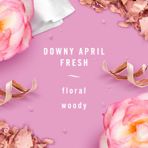 Febreze Car Vent Clip Downy April Fresh Scent Air Freshener Perspective: right