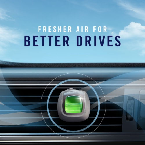 Febreze AUTO Midnight Storm Scent Air Freshener Vent Clip Perspective: right