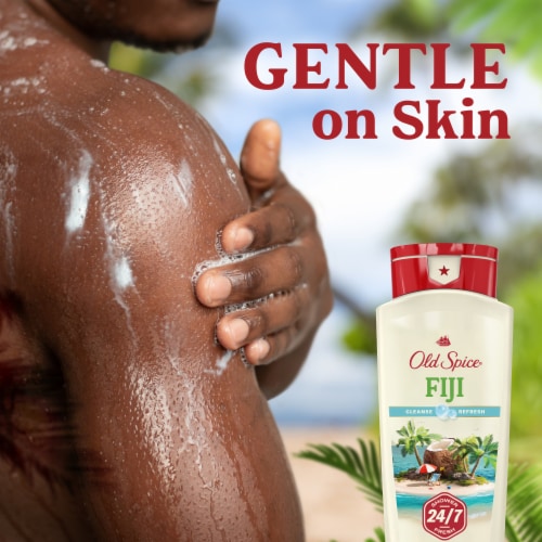 Old Spice Men's Fiji with Palm Tree Body Wash Perspective: right