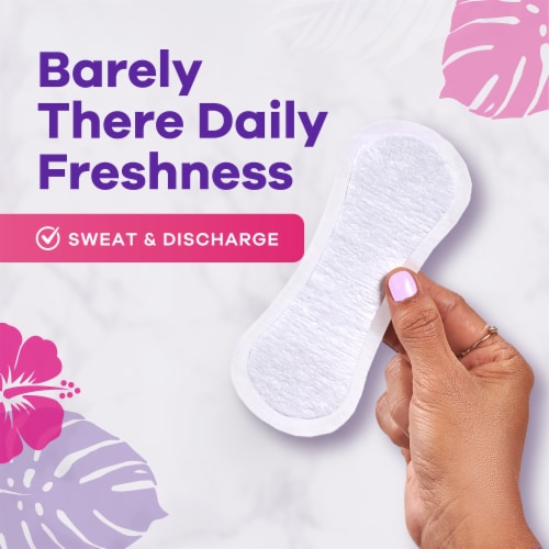 Always No Feel Protection Daily Liners Thin Absorbency Clean Scent Perspective: right