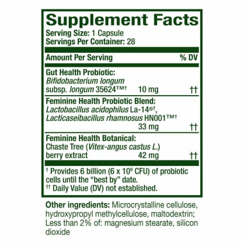 Align Women's Dual Action Probiotic Capsules Perspective: right