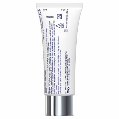 Crest 3D White Brilliance Pro Enamel Protect Toothpaste Perspective: right