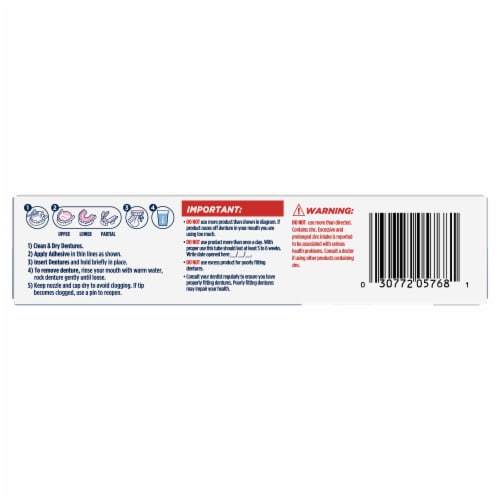 Fixodent Professional Ultimate Denture Adhesive Cream, 1.8 oz - Fry's Food  Stores