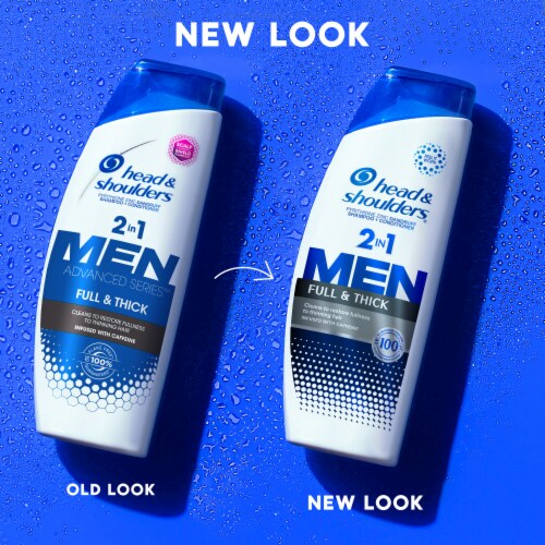 Head and Shoulders 2 in 1 Full & Thick Dandruff Shampoo and Conditioner Perspective: right