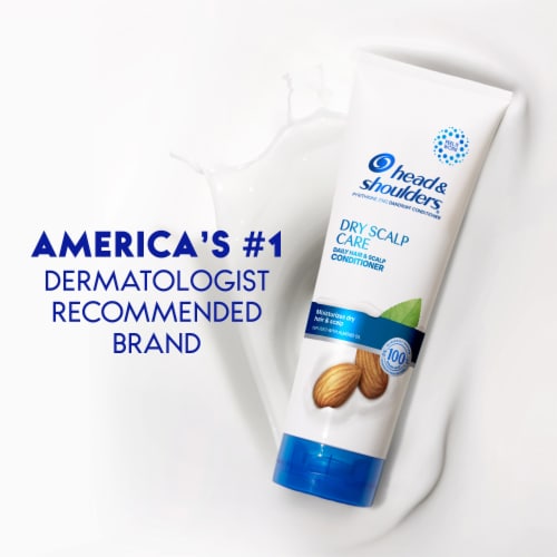 Head and Shoulders Dandruff Shampoo and Conditioner Set, Dry Scalp Care Perspective: right